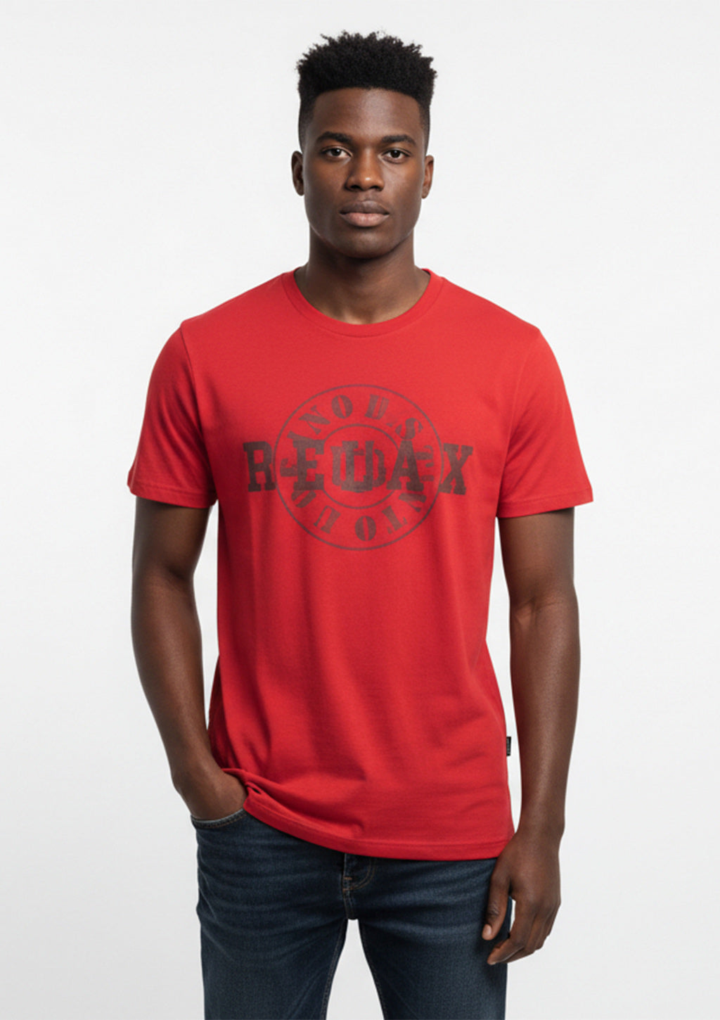 Camiseta Manga Curta Distrito Urbano Estampada Relax And Chill Masculina