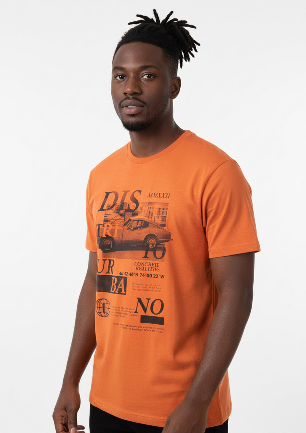 Camiseta Manga Curta Distrito Urbano Estampada Street Masculina