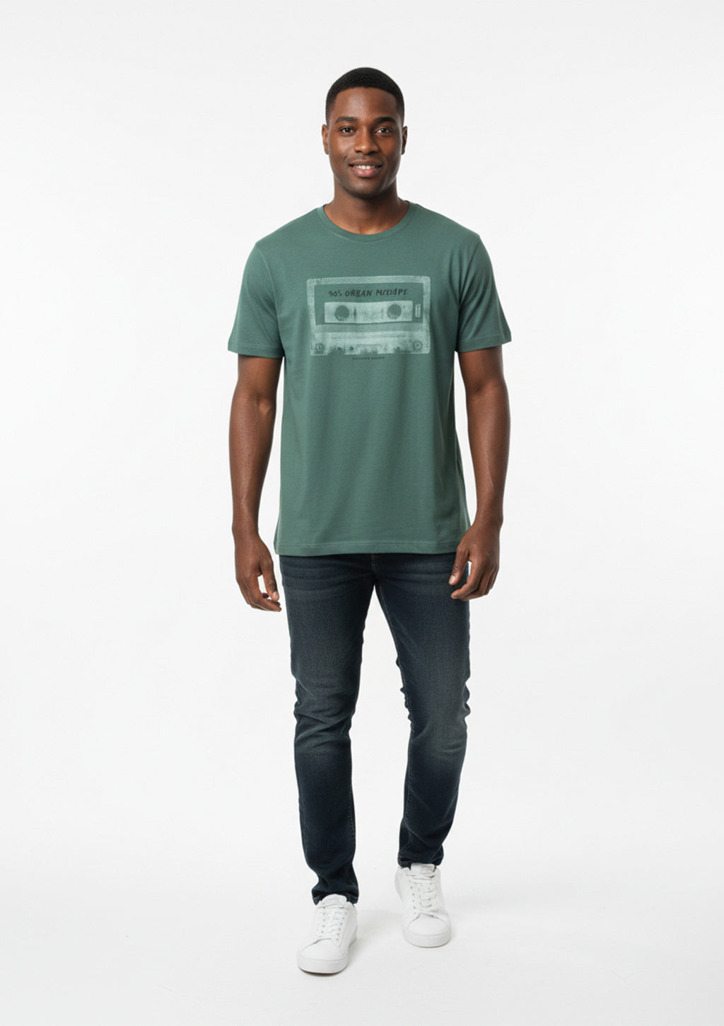 Camiseta Manga Curta Distrito Urbano Estampada Street Masculina