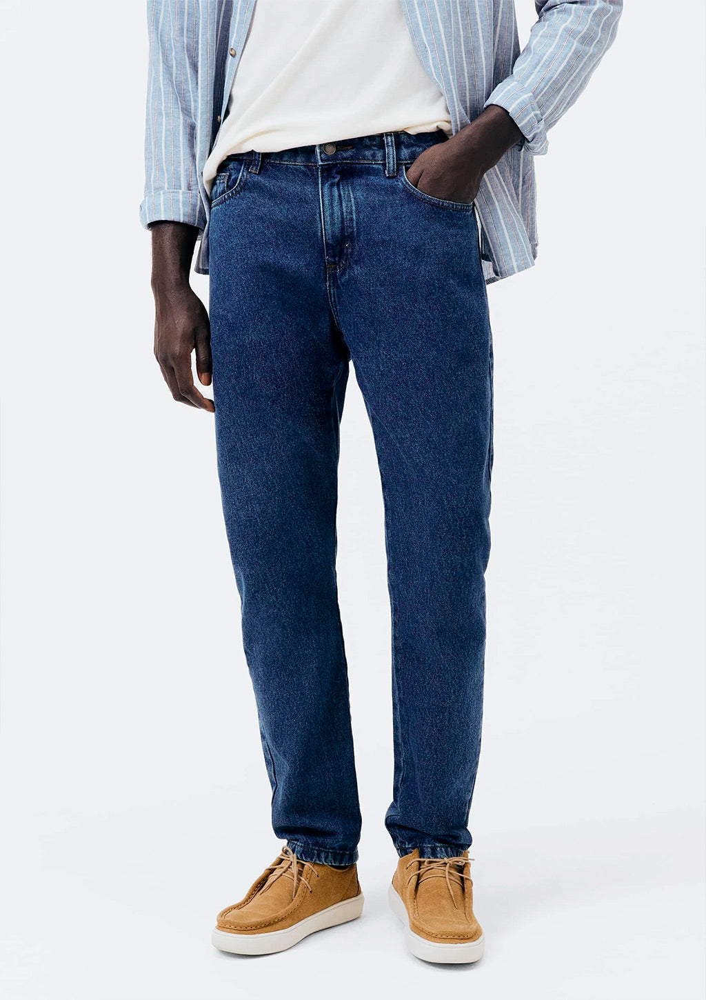 Calça Jeans Slim Hering Masculina - Azul