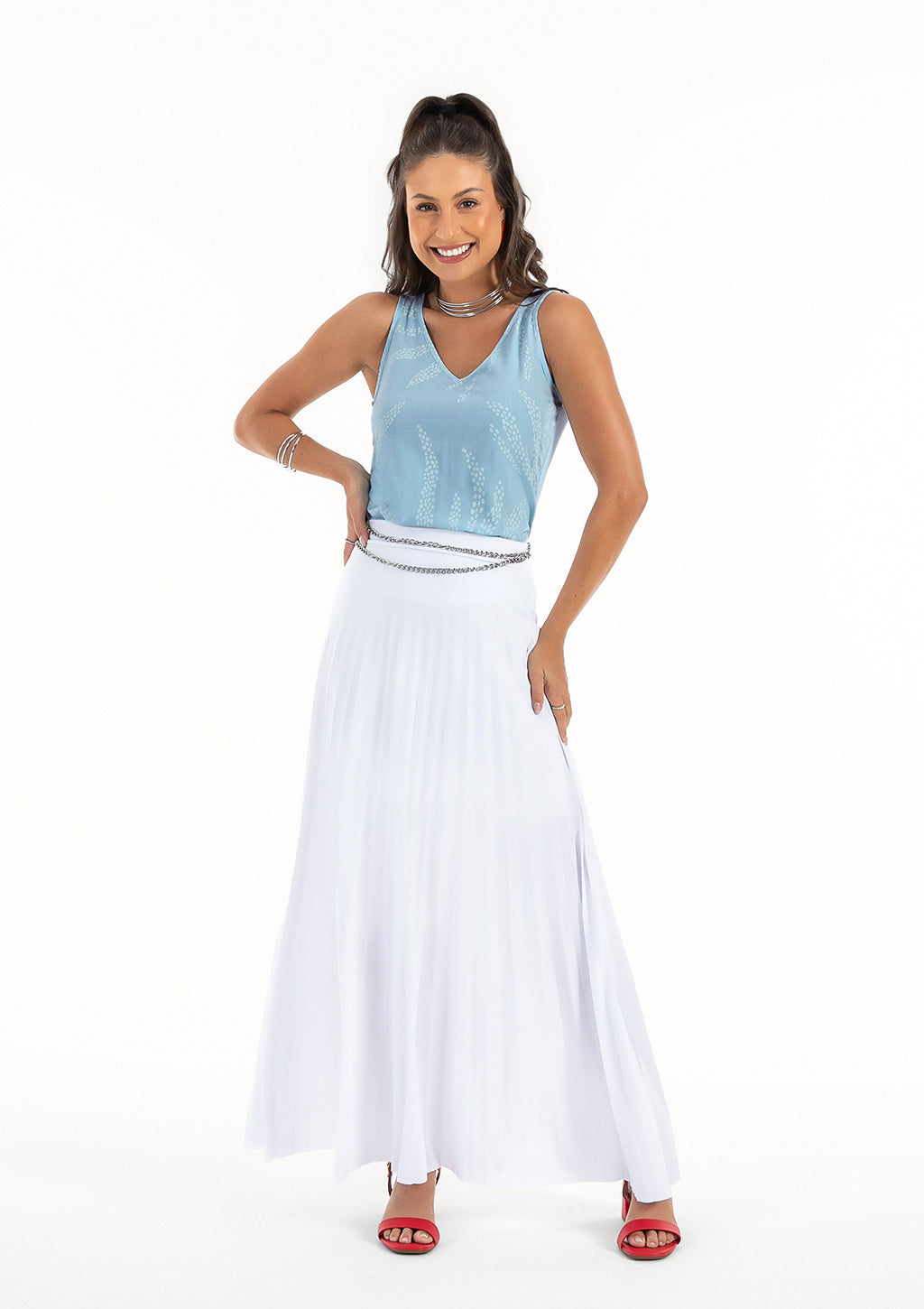 Blusa Com Estampa Feminina Cativa