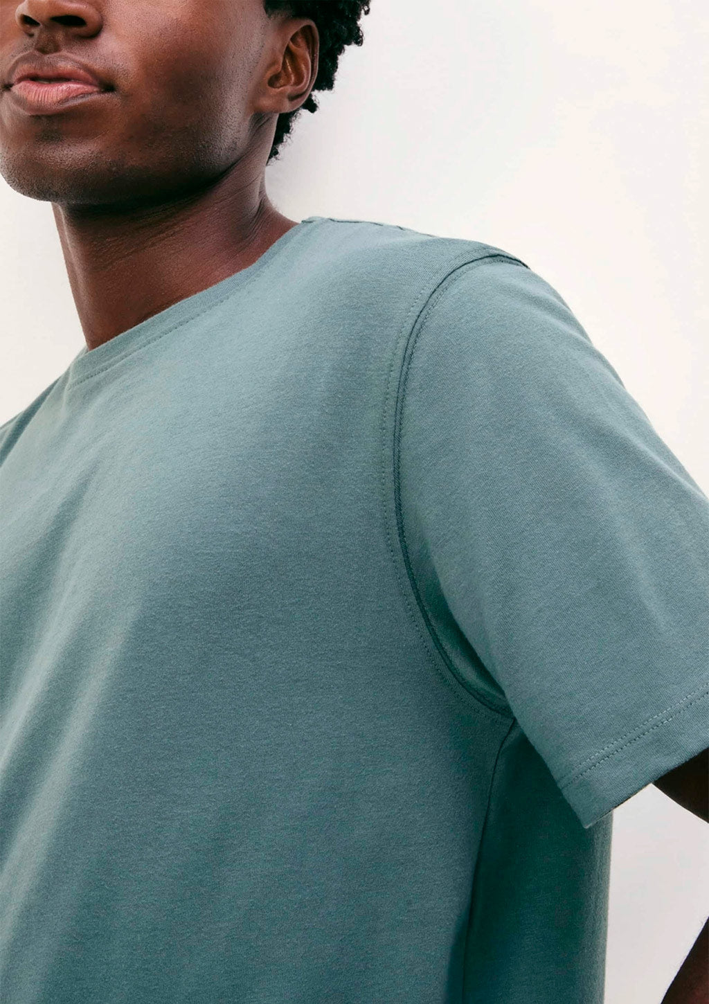 Camiseta Manga Curta Hering Pima Masculina - Verde