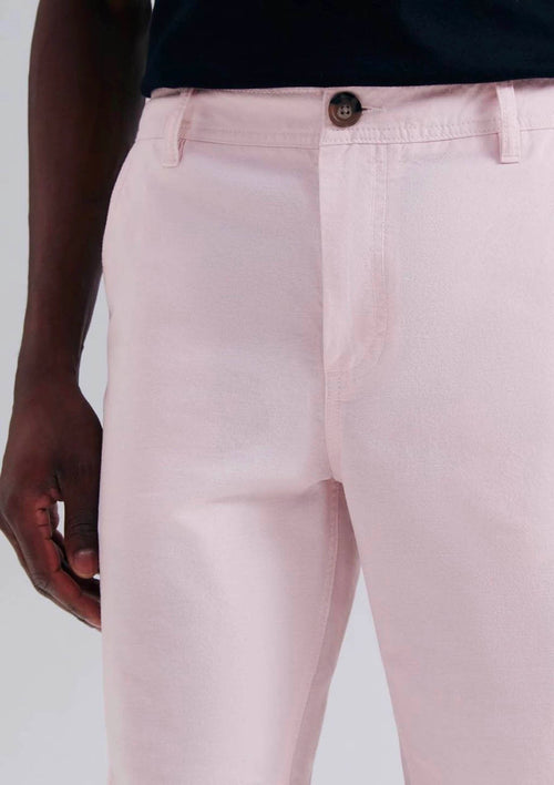 Bermuda Masculina Chino Em Fio Tinto hering - Rosa