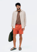 Shorts Em Sarja Hering Masculino - Vermelho