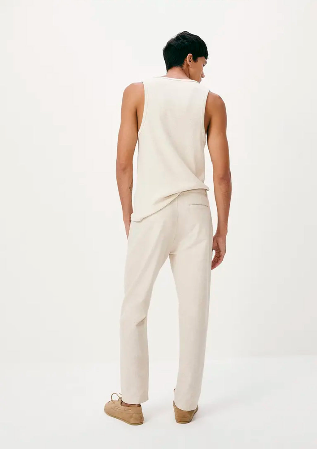 Calça Reta Hering Chino Masculina - Natural