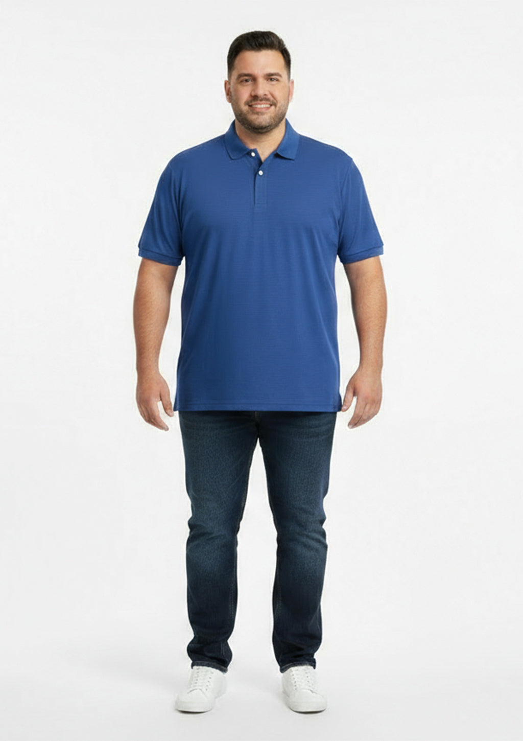 Camisa Polo Manga Curta Yacht Em Base Mista Masculina