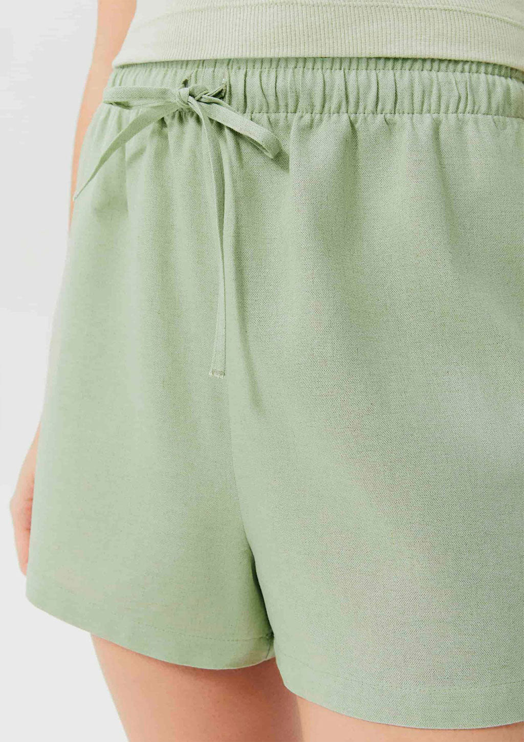 Shorts Curto Comfort Hering Feminino - Verde