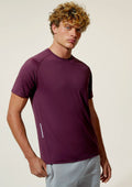 Camiseta Esportiva Masculina Manga Curta Hiit Hering - Vinho