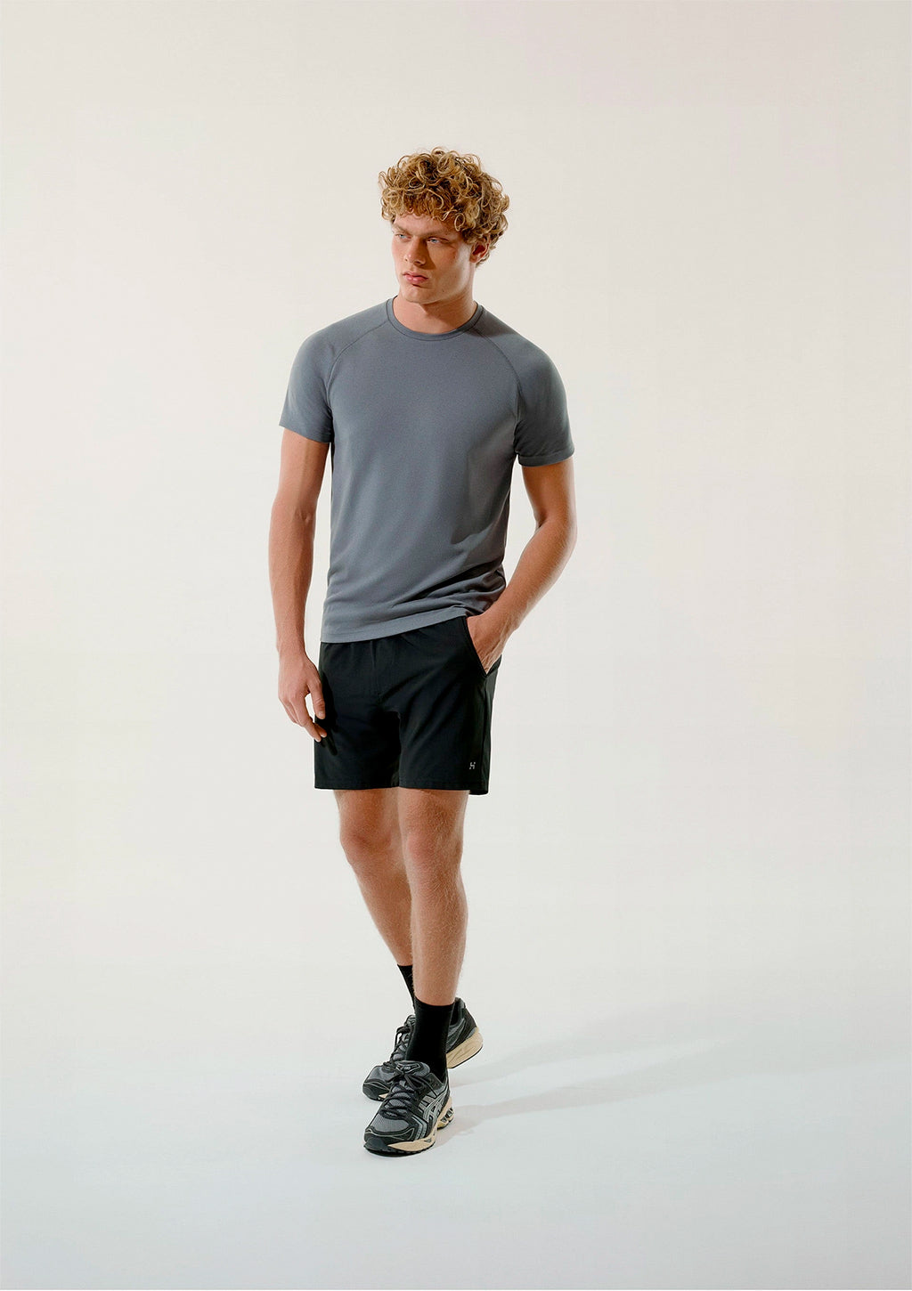 Bermuda Esportiva Hering Easy Care Masculina - Preto
