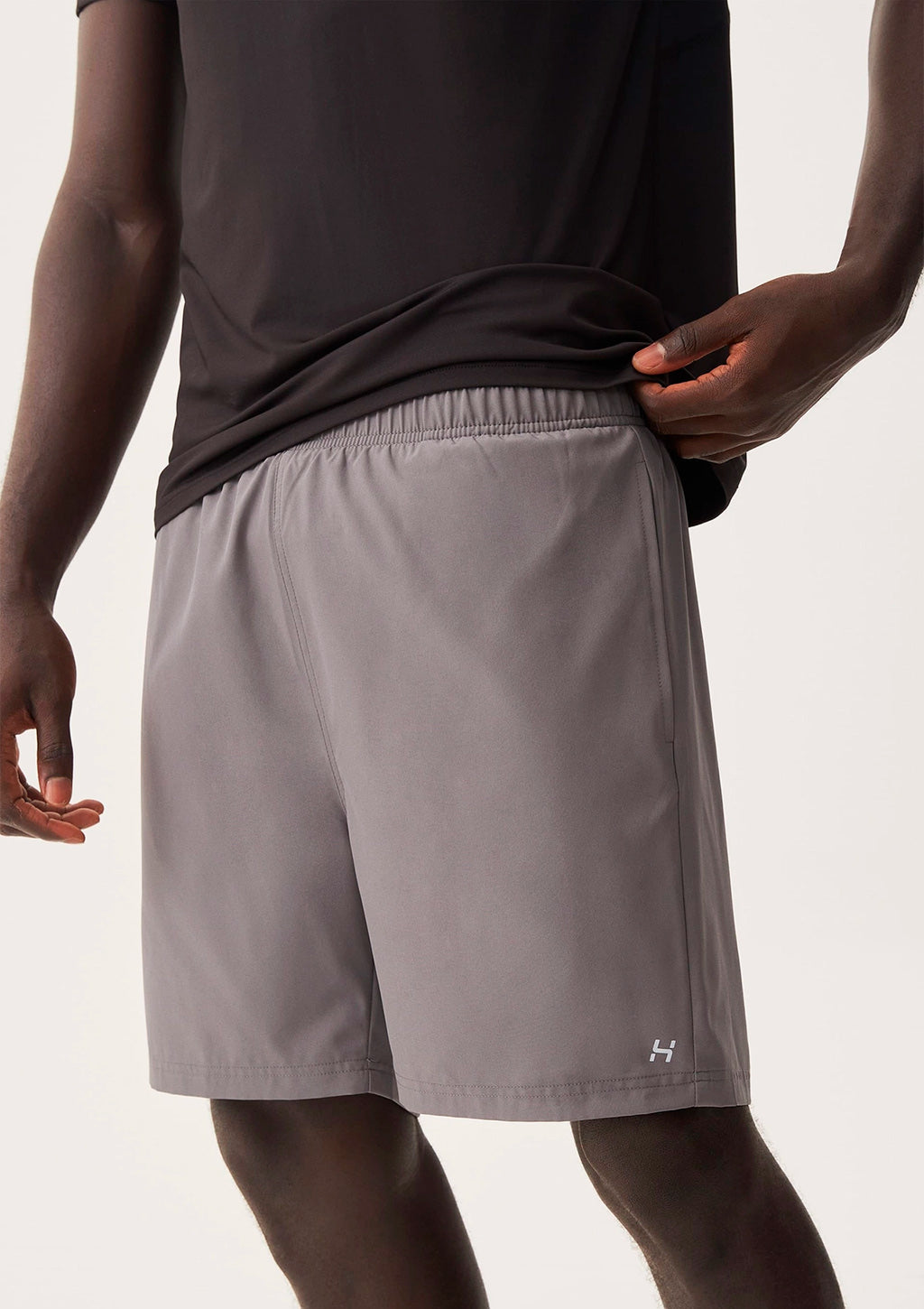 Bermuda Esportiva Hering Básica Masculina - Cinza