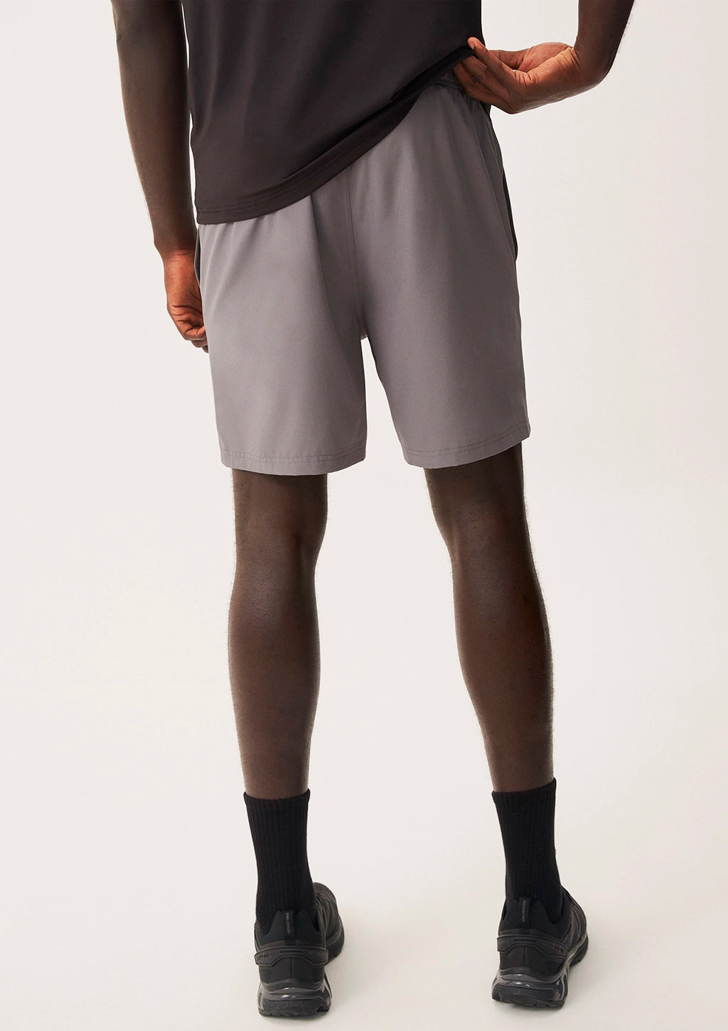 Bermuda Esportiva Hering Básica Masculina - Cinza