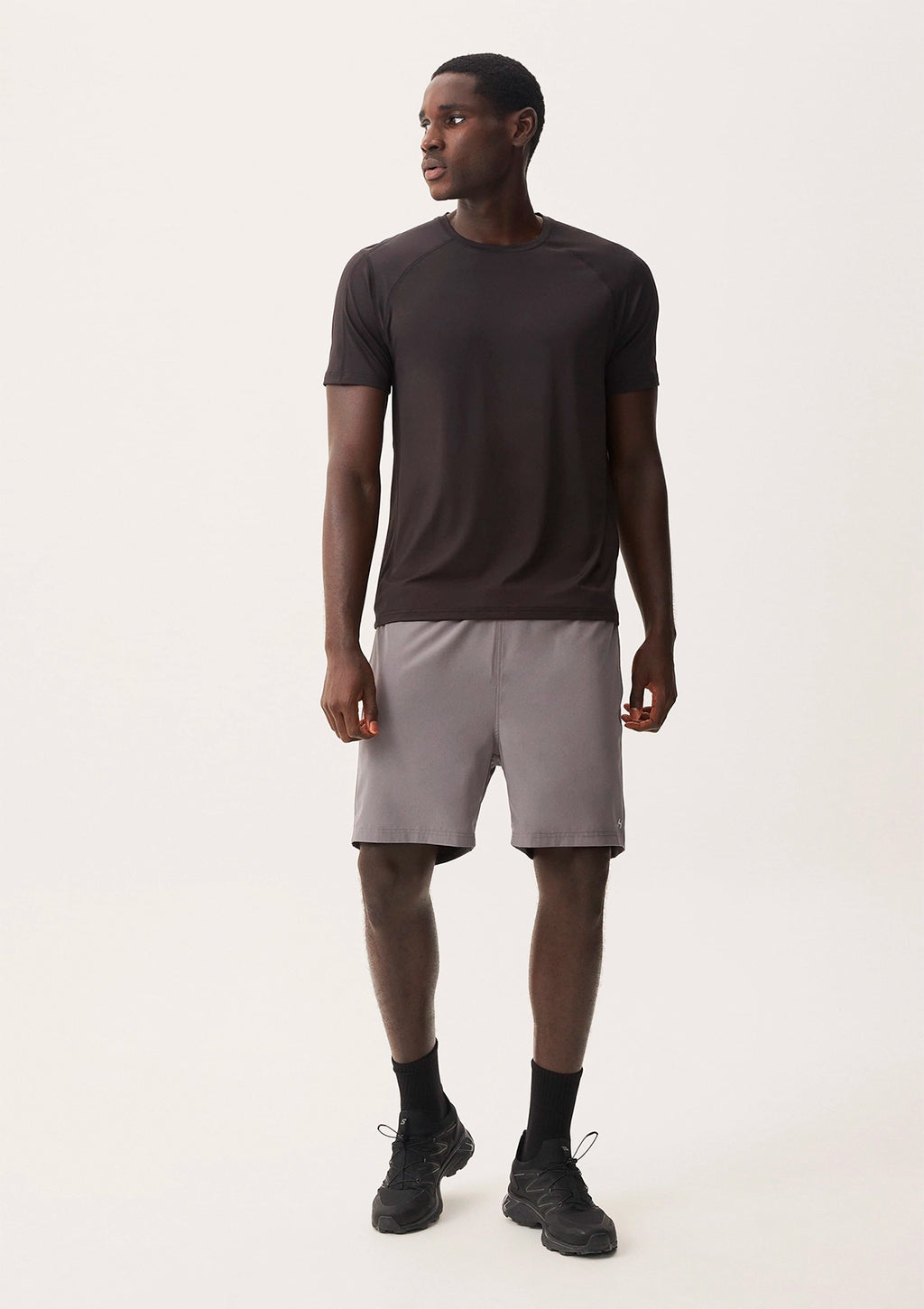 Bermuda Esportiva Hering Básica Masculina - Cinza