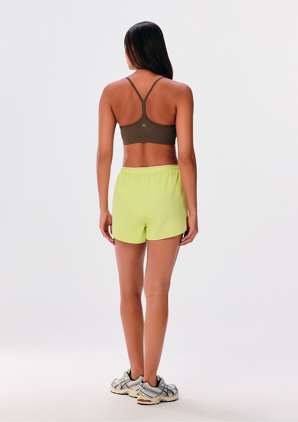 Shorts Esportivo Hering Runner Secagem Rápida Feminino - Verde