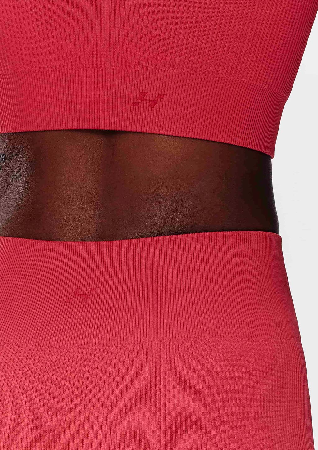 Bermuda Esportiva Biker Hering Sem Costura Feminina - Vermelha
