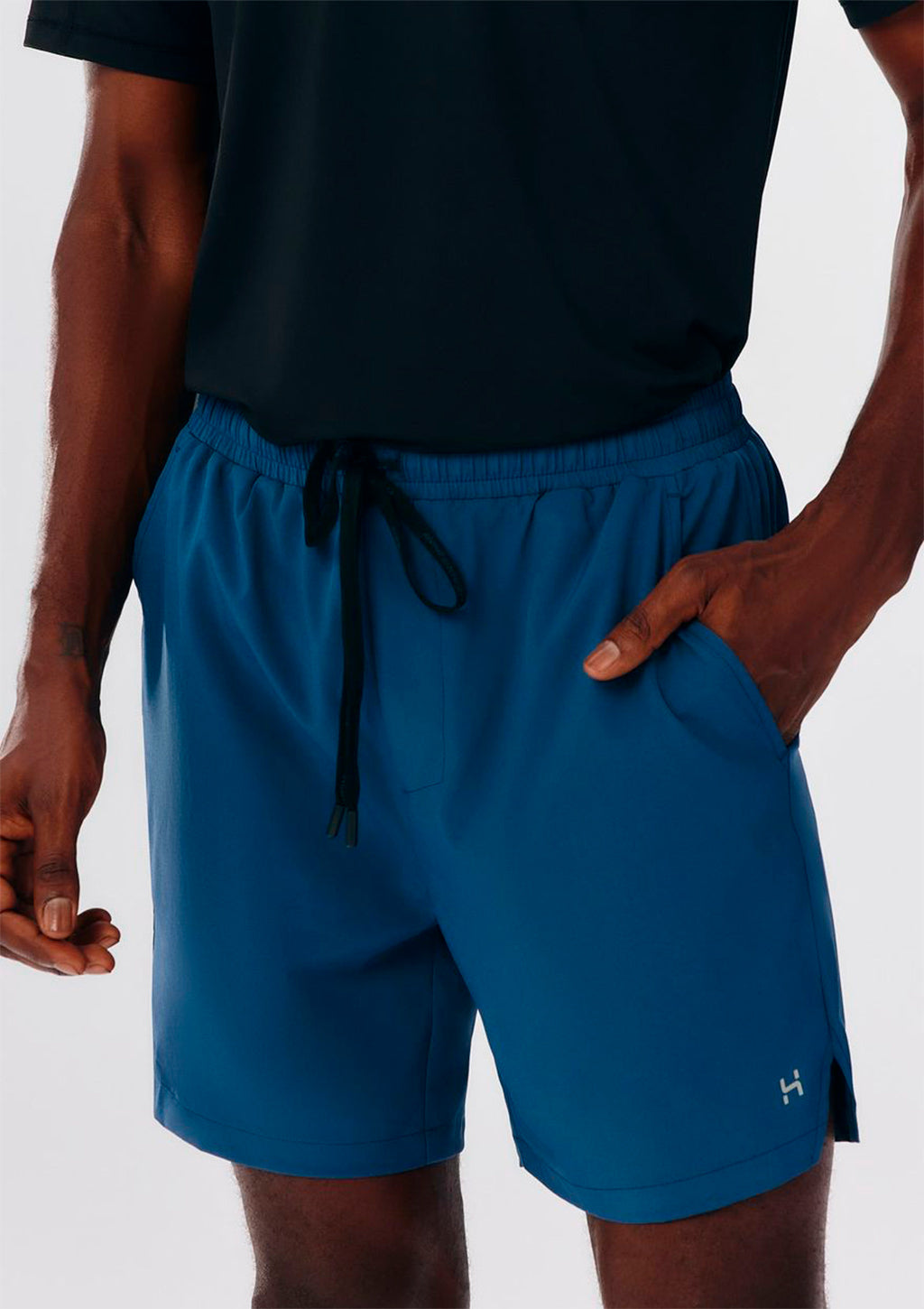 Bermuda Esportiva Hering Secagem Rápida - Azul