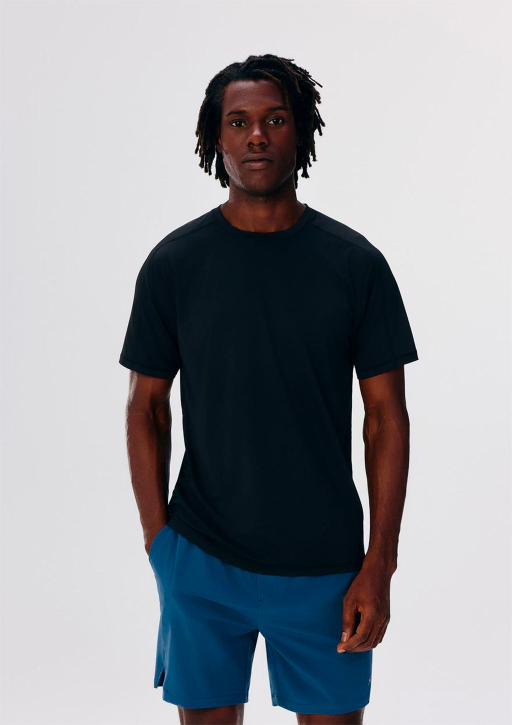 Bermuda Esportiva Hering Secagem Rápida - Azul