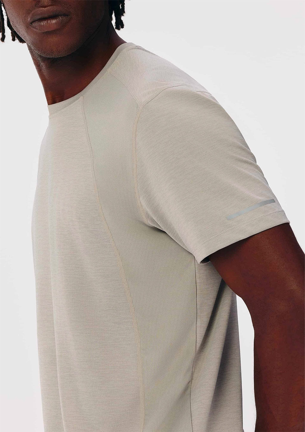 Camiseta Masculina Manga Raglan Easy Care Hering - Cinza