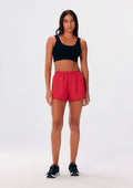 Shorts Esportivo Hering Runner Easy Care Feminino - Vermelho