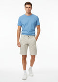 Bermuda Em Sarja Shop 5 Denim Masculina - Bege
