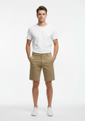 Bermuda Em Sarja Shop 5 Denim Masculina - Caqui