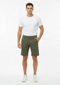 Bermuda Em Sarja Shop 5 Denim Masculina - Verde