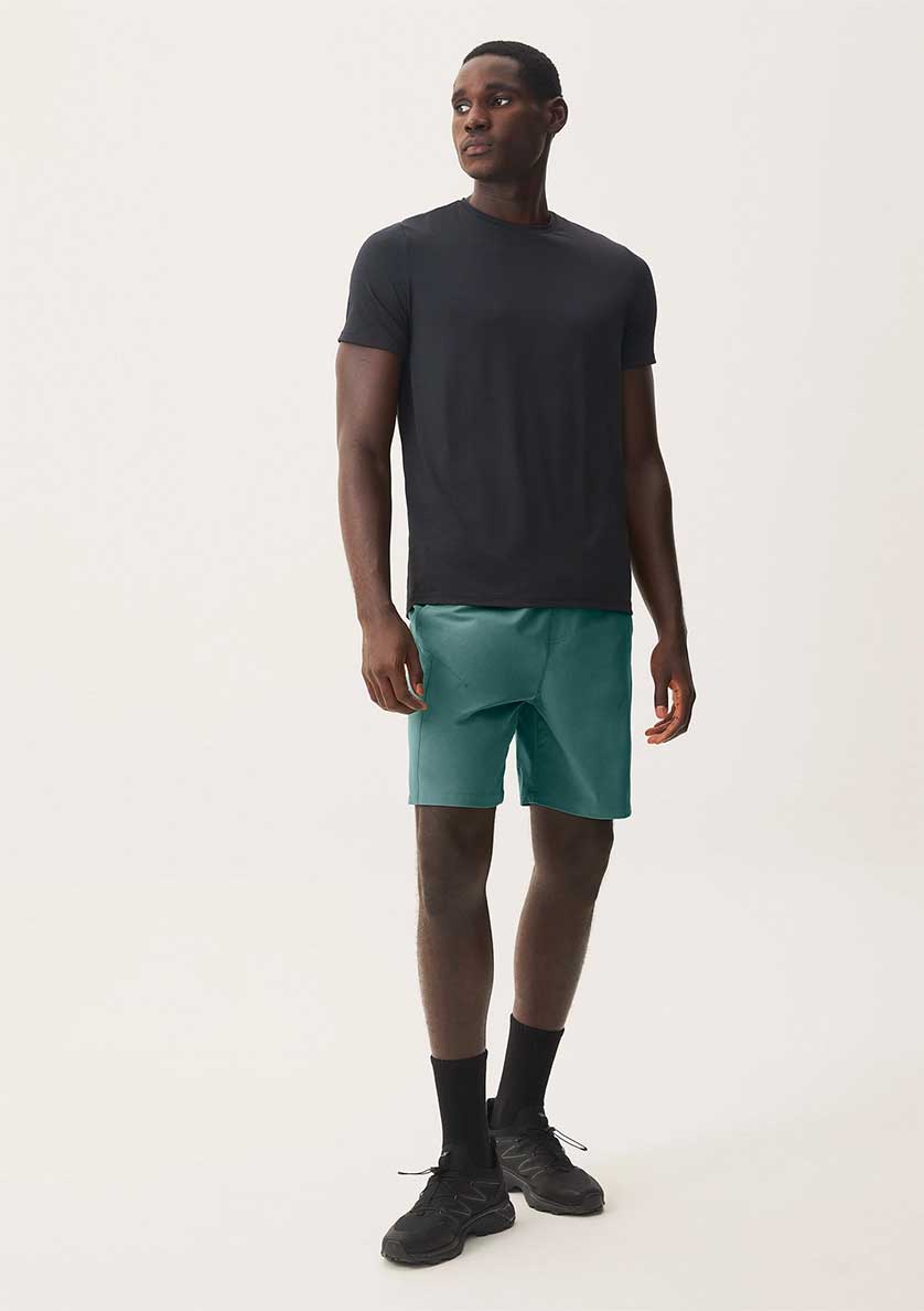 Camiseta Esportiva Manga Curta Fresh Secagem Rápida Masculina Hering - Preta