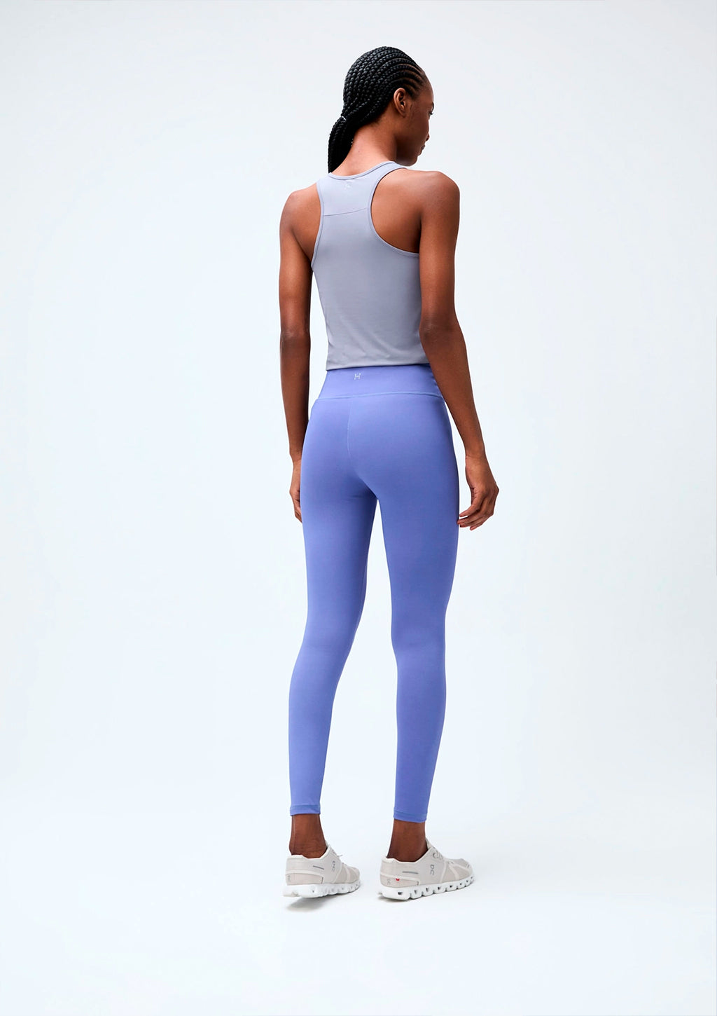 Calça Legging Hering Com Fio Lycra Feminina - Lilás