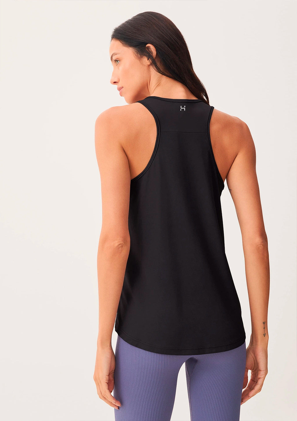 Regata Esportiva Hering Nadador Com Proteção UV Feminina - Preto