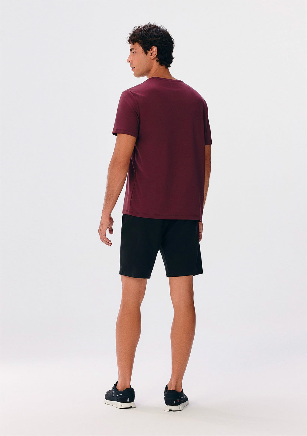 Camiseta Esportiva Masculina Manga Curta Easy Care Hering - Vinho