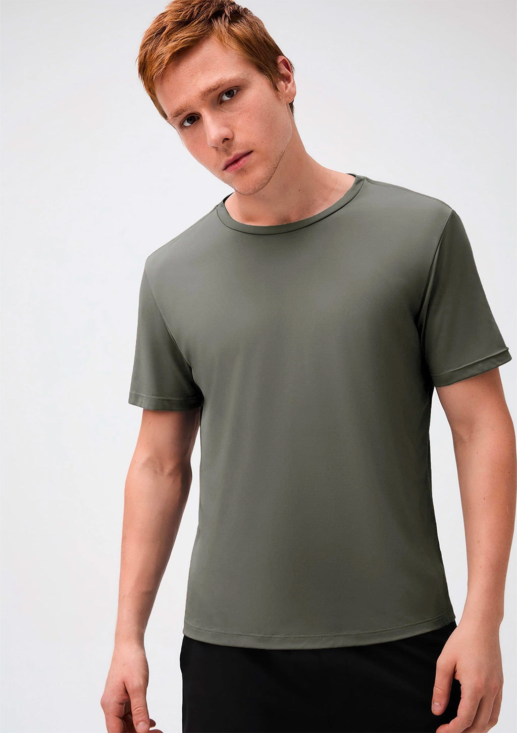 Camiseta Esportiva Masculina Pace Easy Care Hering - Cinza