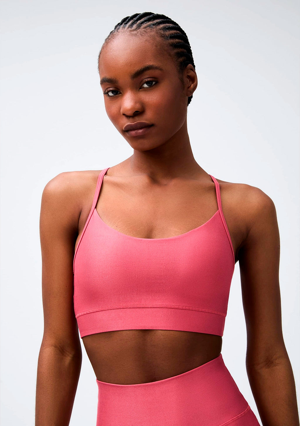 Top Esportivo Hering Proteção UV Feminino - Rosa
