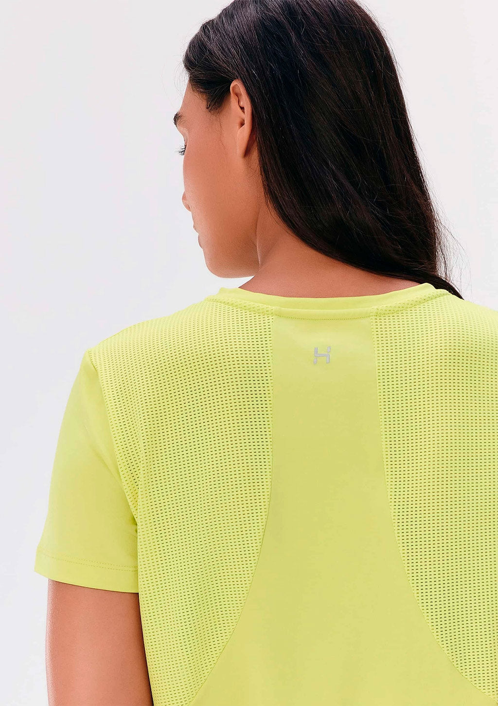 Camiseta Manga Curta Esportiva Hering Texturizada Com Secagem Rápida Feminina - Verde
