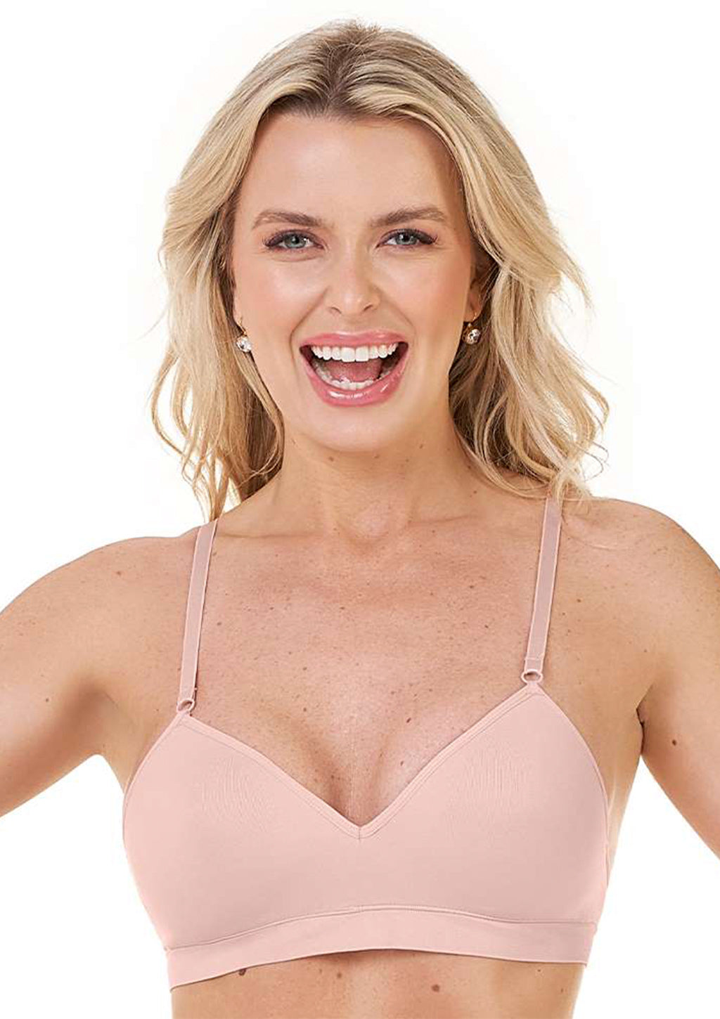 Sutiã Comfort Zee Rucci Alças Finas E Reguláveis Com Bojo Sem Costura Feminino