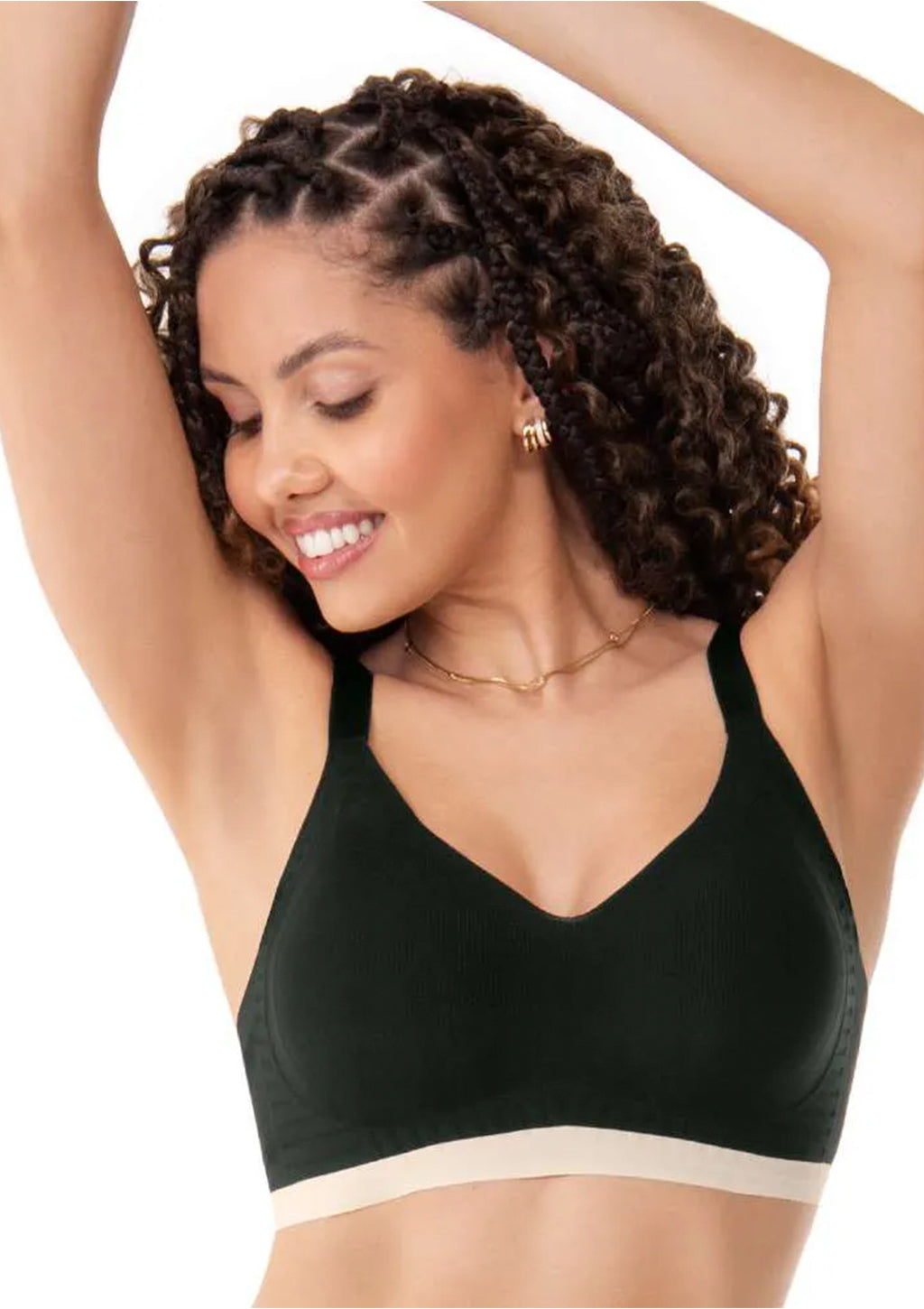 Sutiã Laser Termofusionado Zee Rucci Com Bojo Removível Estrutura Reforçada Feminino