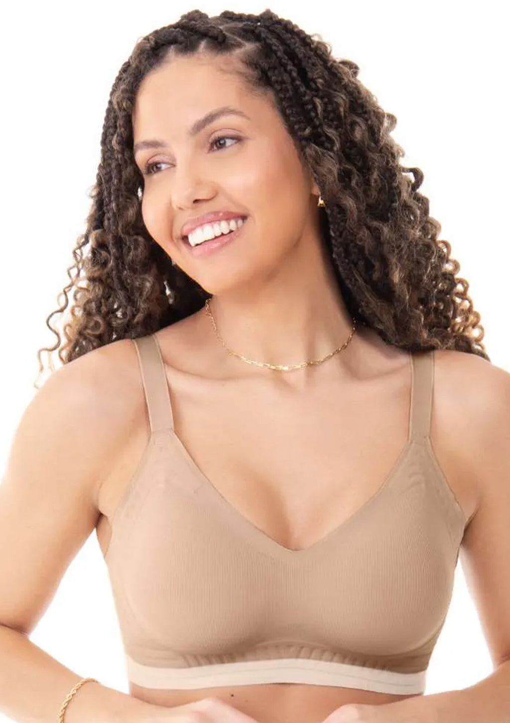 Sutiã Laser Termofusionado Zee Rucci Com Bojo Removível Estrutura Reforçada Feminino