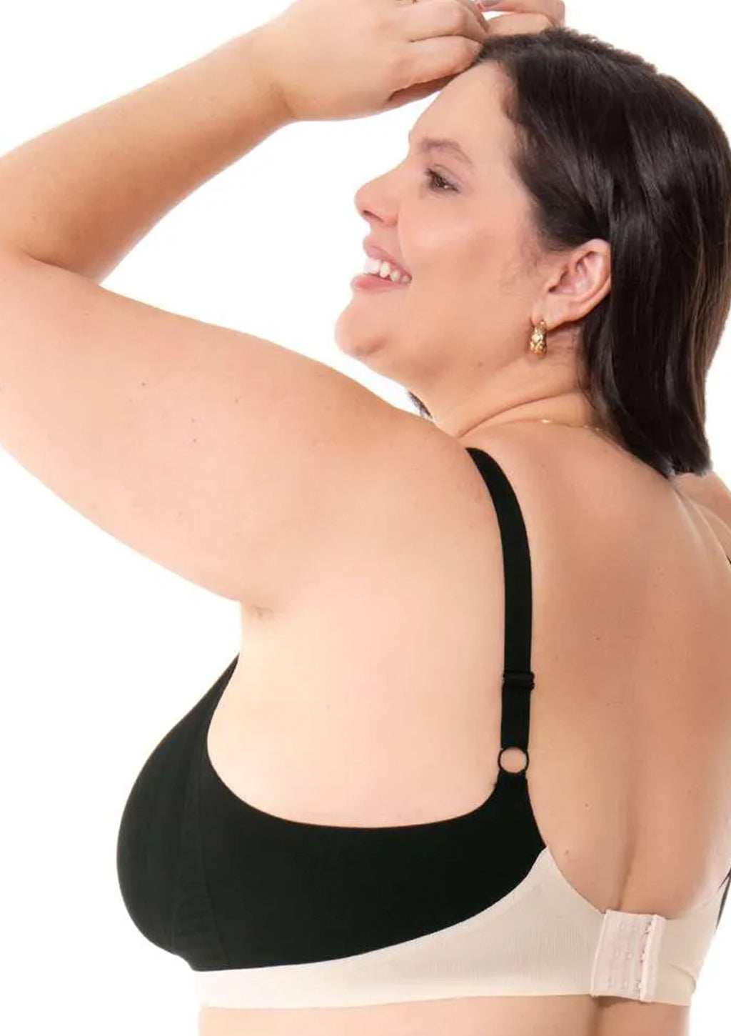 Sutiã laser Termofusionado Plus Zee Rucci Com Bojo Removível Estrutura Reforçada Feminino