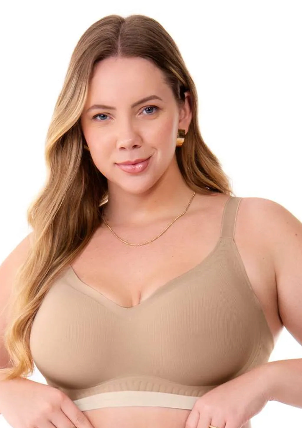 Sutiã laser Termofusionado Plus Zee Rucci Com Bojo Removível Estrutura Reforçada Feminino