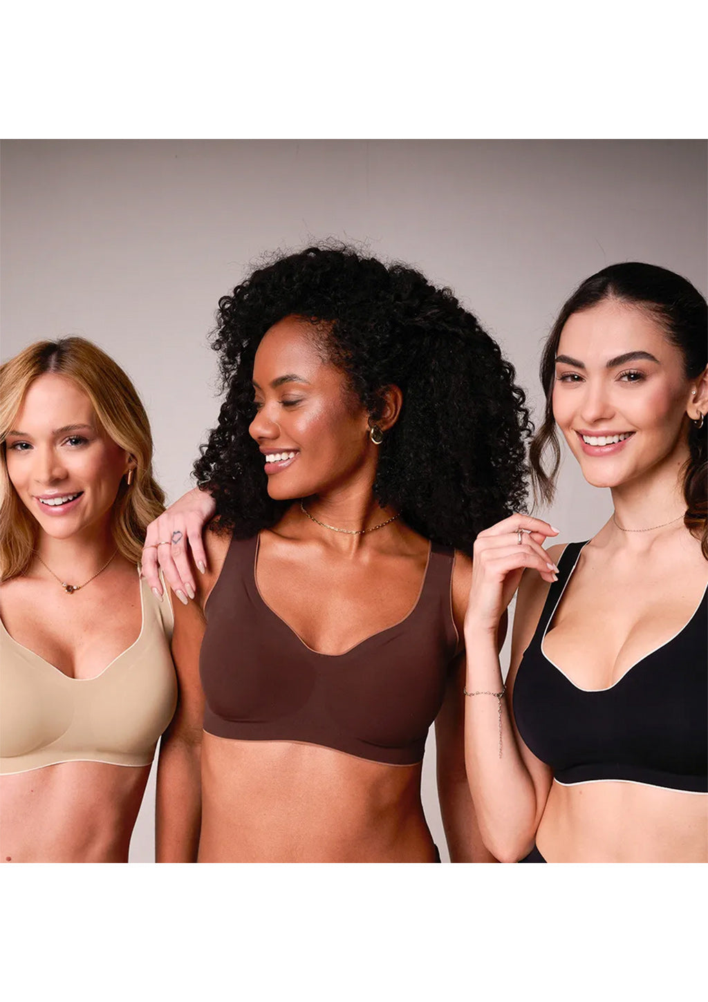 Sutiã Comfort Plus Anatômico Zee Rucci Alças Reguláveis Com Bojo Removível Sem Costura Feminino