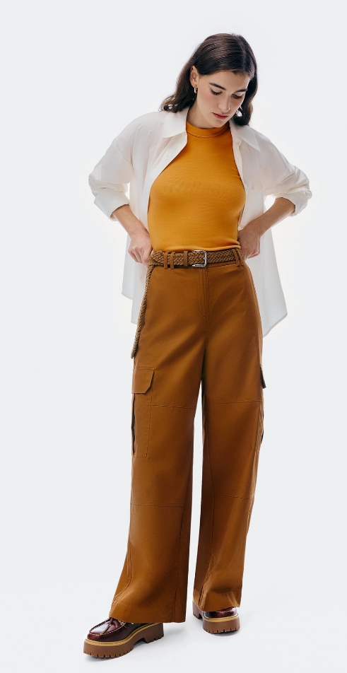 Regata Hering Básica Slim Feminina - Laranja