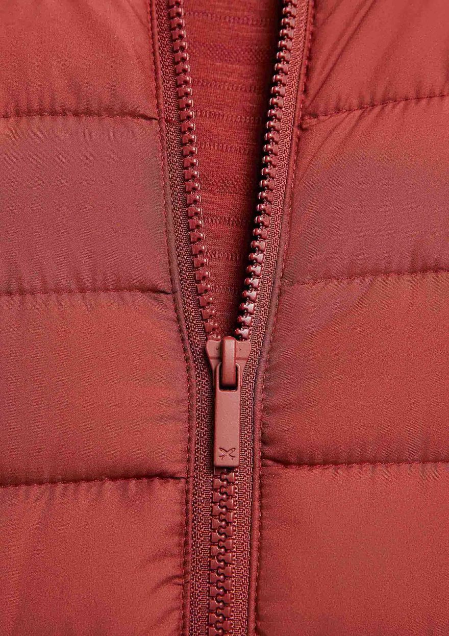 Jaqueta Hering Básica Masculina Puffer Matelassê - Vinho