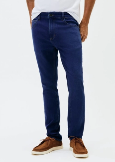 Calça Jeans Hering Skinny Soft Touch Masculina - Azul