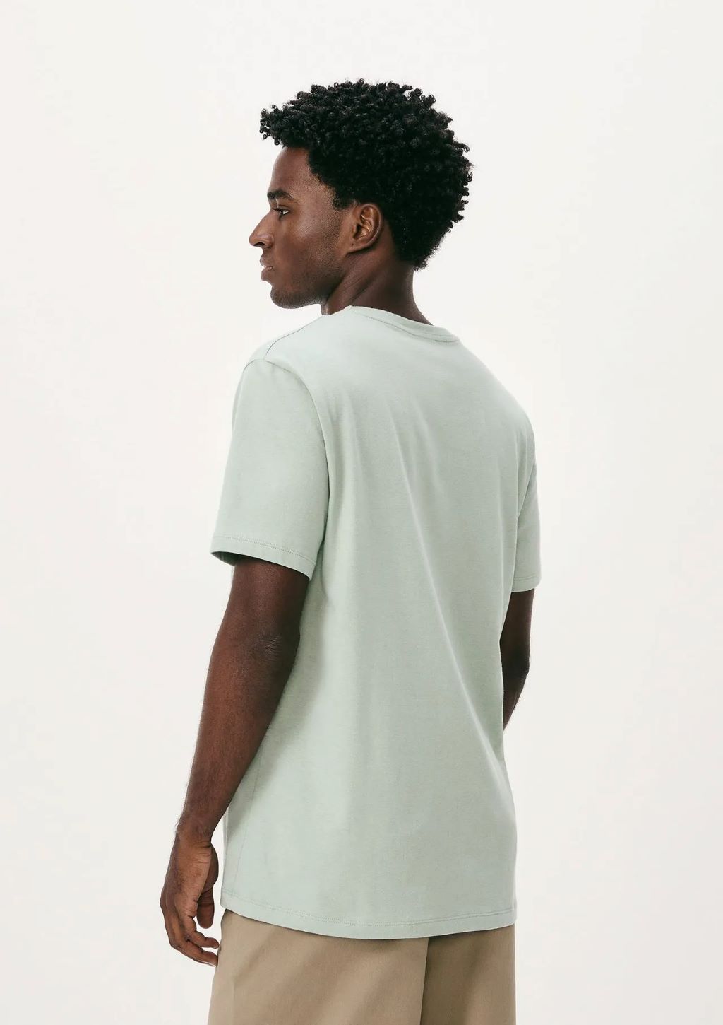 Camiseta Básica Manga Curta World Masculino Hering - Verde