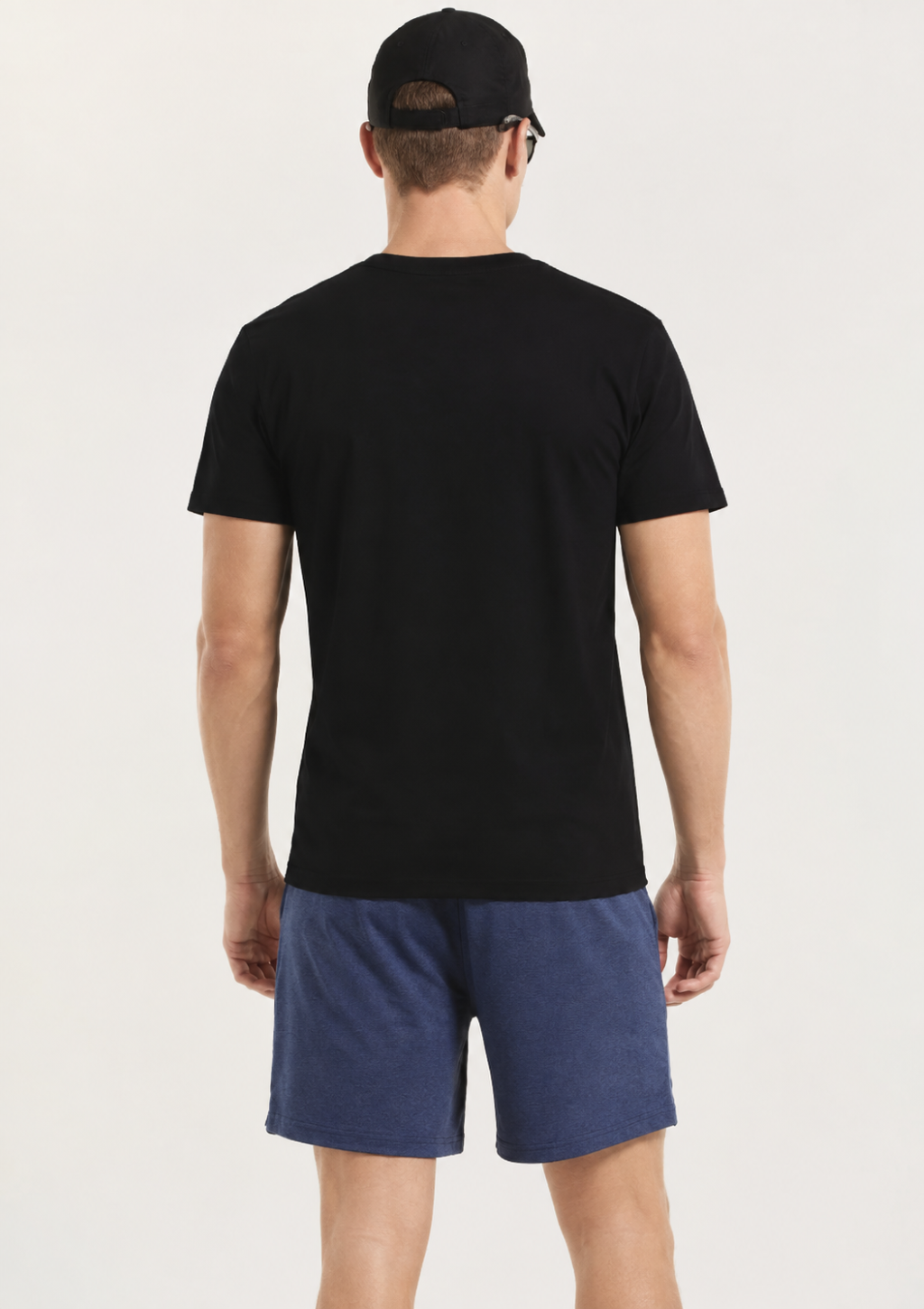Camiseta Básica Algodão Masculino Hering - Azul Marinho