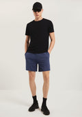 Bermuda Malha Mesclada Esportiva Masculino Hering - Azul