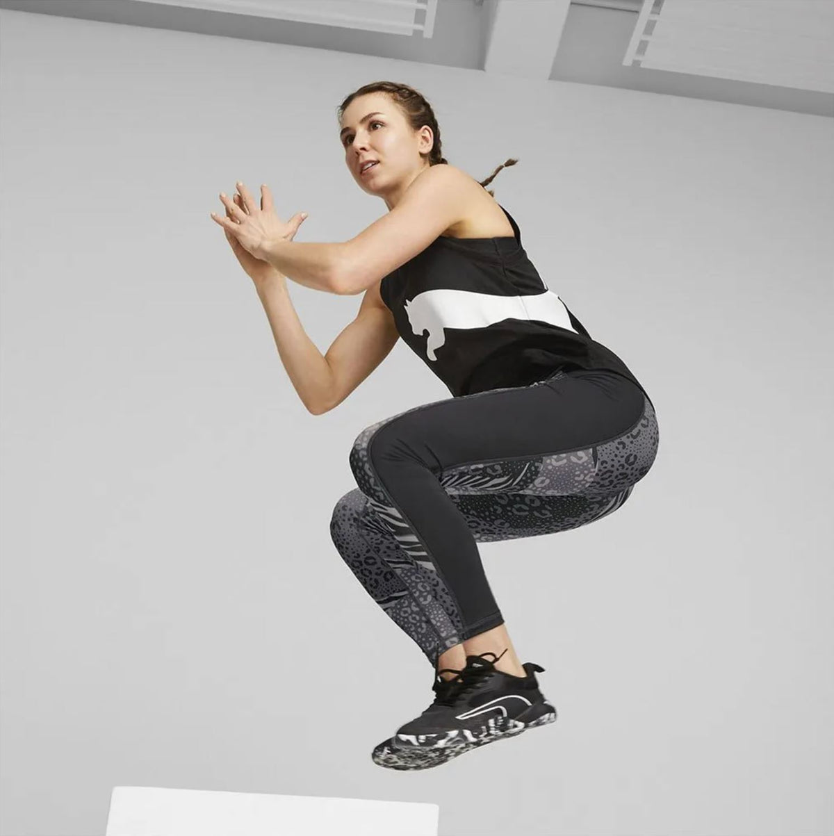 Legging Puma Cintura Alta Safari - Preto