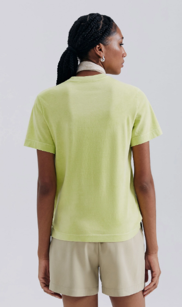 Camiseta Básica Hering Feminina Estonada Soft - Verde