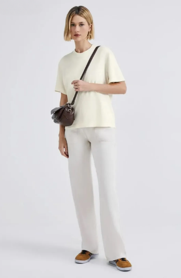 Blusa Básica Soft Hering - Creme