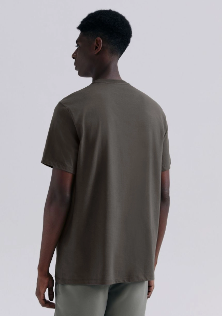 Camiseta Básica Hering Comfort Super Cotton Masculina - Verde Militar