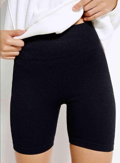 Bermuda Biker Hering Feminino - Preto