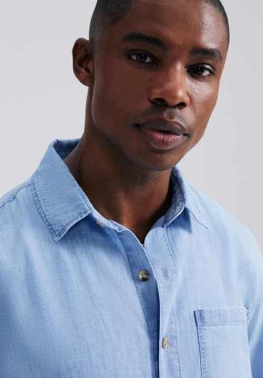 Camisa Hering Jeans Masculina - Jeans